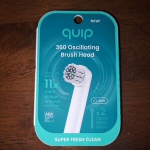 Quip White 360 Oscillating Brush Head